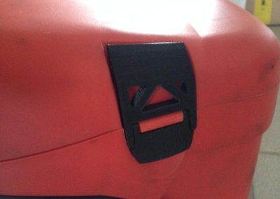 Réparation verrou caisse à outils